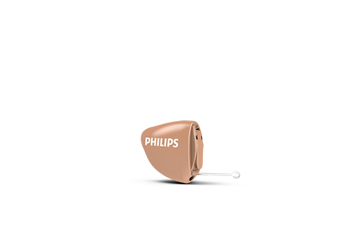 Im-Ohr-Hörgerät der Marke Philips